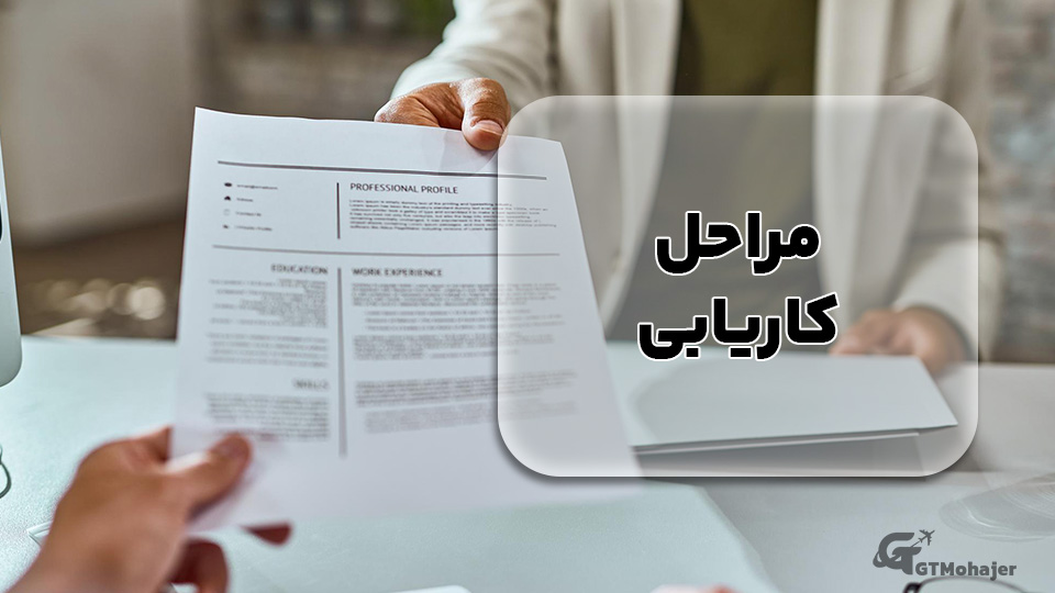 مراحل کاریابی